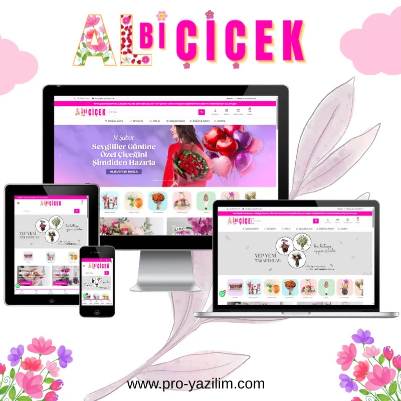 Çiçekci v2 E Ticaret Yazılımı