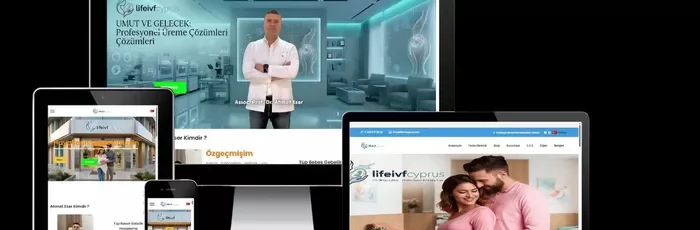 Sağlık sektörü Hizmeti veren Assoc.Prof.Dr.Ahmet Eser Hocamız için Anahtar teslim web yazılım hizmeti