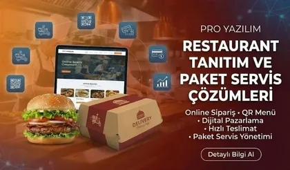 Restaurant Tanıtım ve Paket servis çözümleri