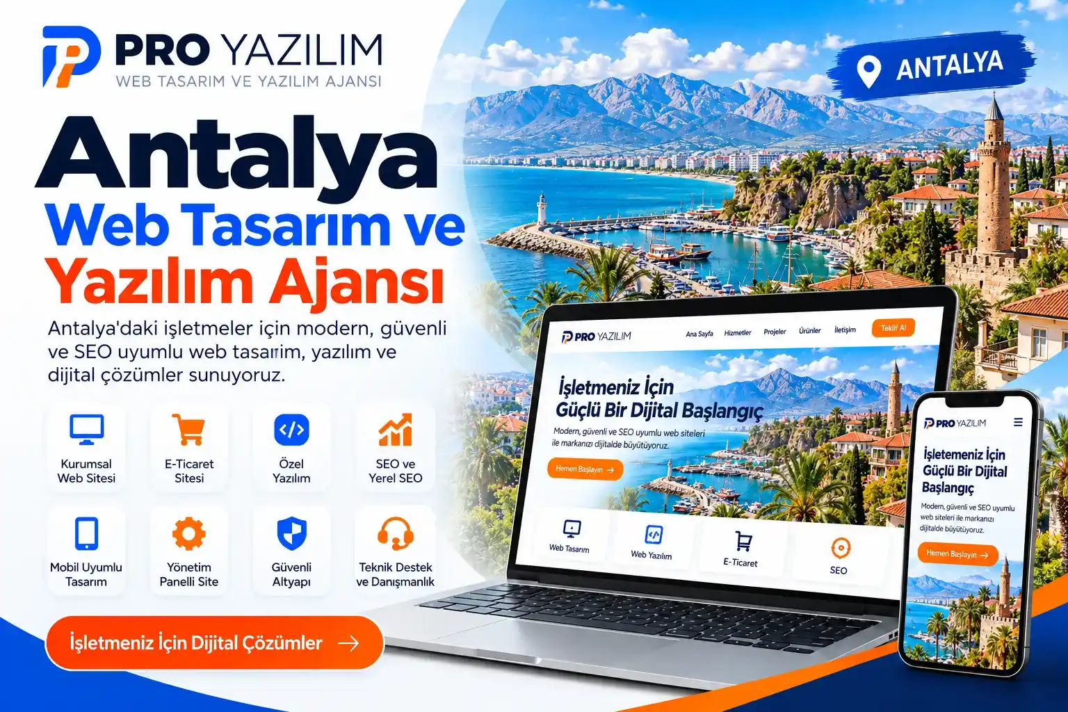 Antalya web tasarım yazılım